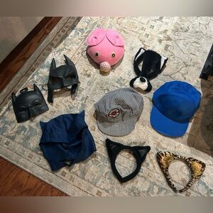 Halloween play dress up hats bundle